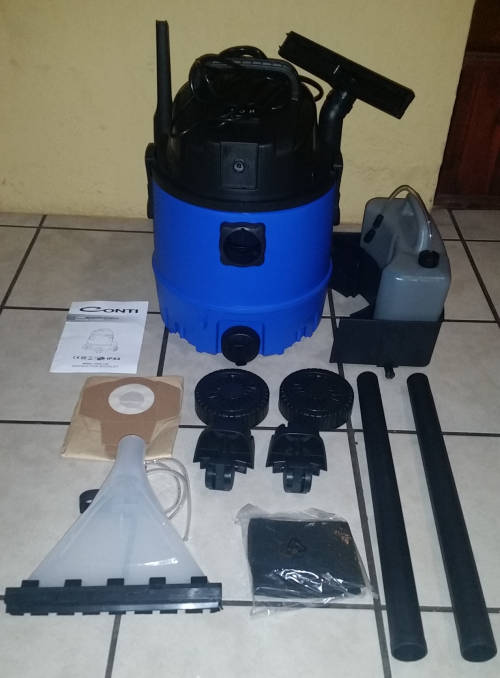 CONTI WET AND DRY SHAMPOO VACUUM CLEANER 1400W (CWDS-1400)