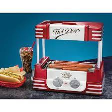 RETRO HOT DOG ROLLER AND BUN WARMER (RHD-800)