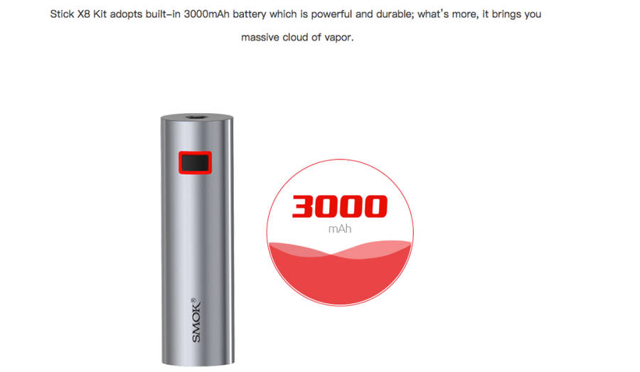 STICK X8 KIT VAPE / VAPORISER