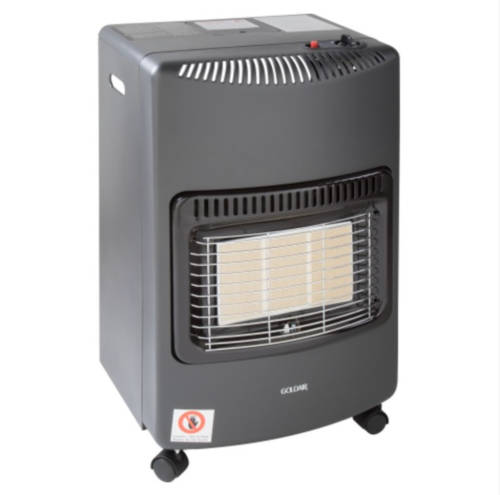 Goldair 3 Panel 3A61 Gas Heater - Black