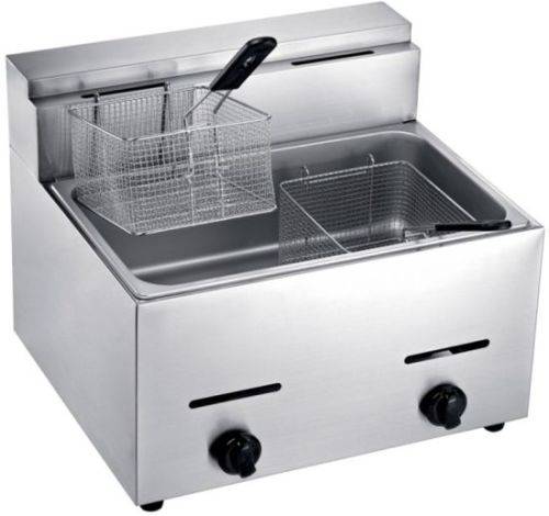 Ideal Double Gas Deep Fryer 12 L