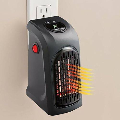 Portable Handy Warm Wall Outlet Warm Air Blower Mini Heater (400W)