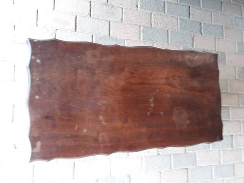 LOVELY ANTIQUE BALL AND CLAW IMBUIA COFFEE TABLE