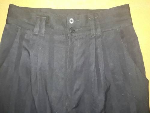 MENS BLACK TUXEDO / SUIT LONGS - DIJON - NO SIZE BUT LOOKS LIKE A SMALL