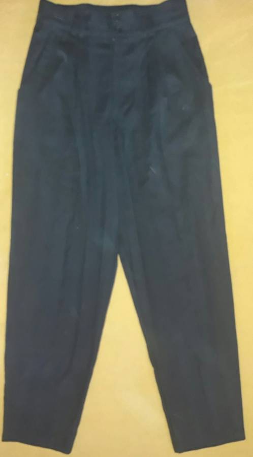 MENS BLACK TUXEDO / SUIT LONGS - DIJON - NO SIZE BUT LOOKS LIKE A SMALL