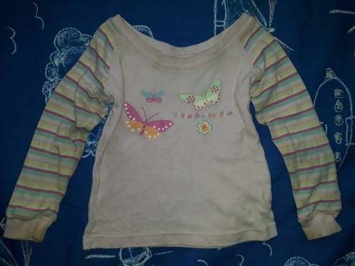 SPECIAL!! BABY PINK TOP - NO MAKE & SIZE - MAY HAVE A FEW MARKS ON IT