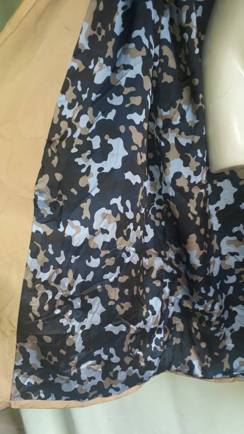 LADIES LONG LIGHT BROWN COAT - ZARA BASIC - XL