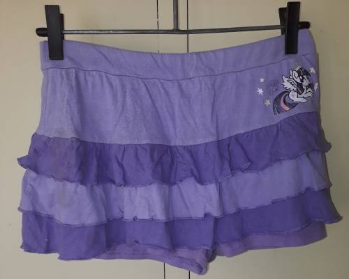 GIRLS: PURPLE SKIRT - MAKE: MY LITTLE PONY - SIZE: 13/14 YEARS