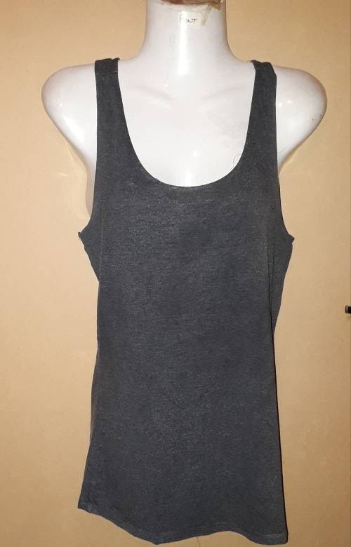 Special! Ladies - Grey Top- Make - Real clothing company - Size - L