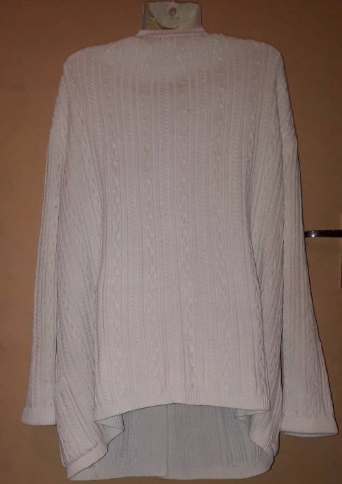 Ladies - White Cardigan - Make - Woolworths - Size - XL