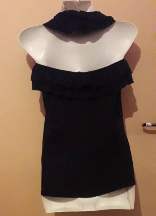 Ladies - Black Top - Make - Re - Size- ano size