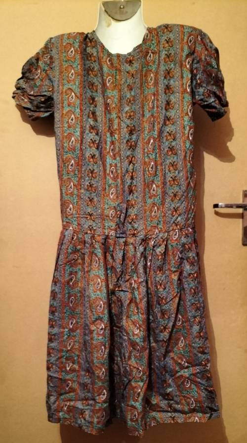 Special! Ladies -  Multicolored Dress - Make - no make - Size - S