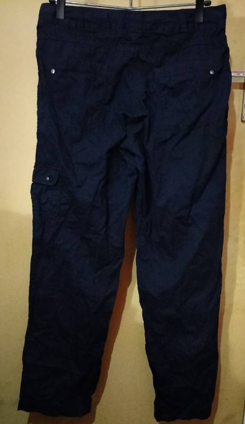 Ladies - Dark Blue Pants - Make - Woolworths - Size - 12