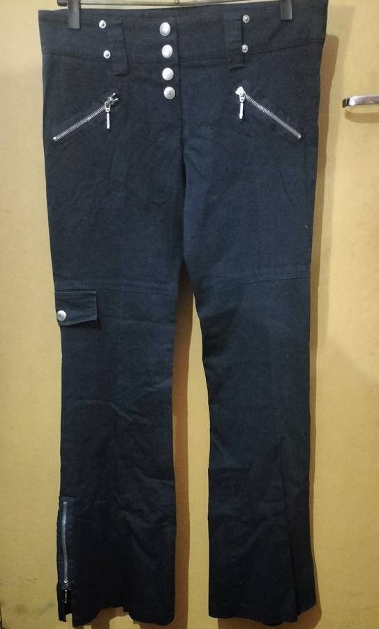 Ladies - Blue Pants - Make - Morgan - Size - no size