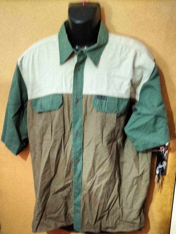 Mens - Multicolored Shirt - Make - Eagle - Size - XL