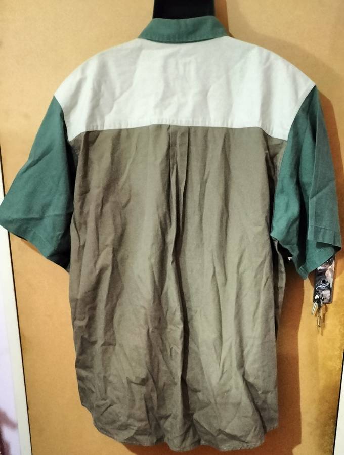 Mens - Multicolored Shirt - Make - Eagle - Size - XL