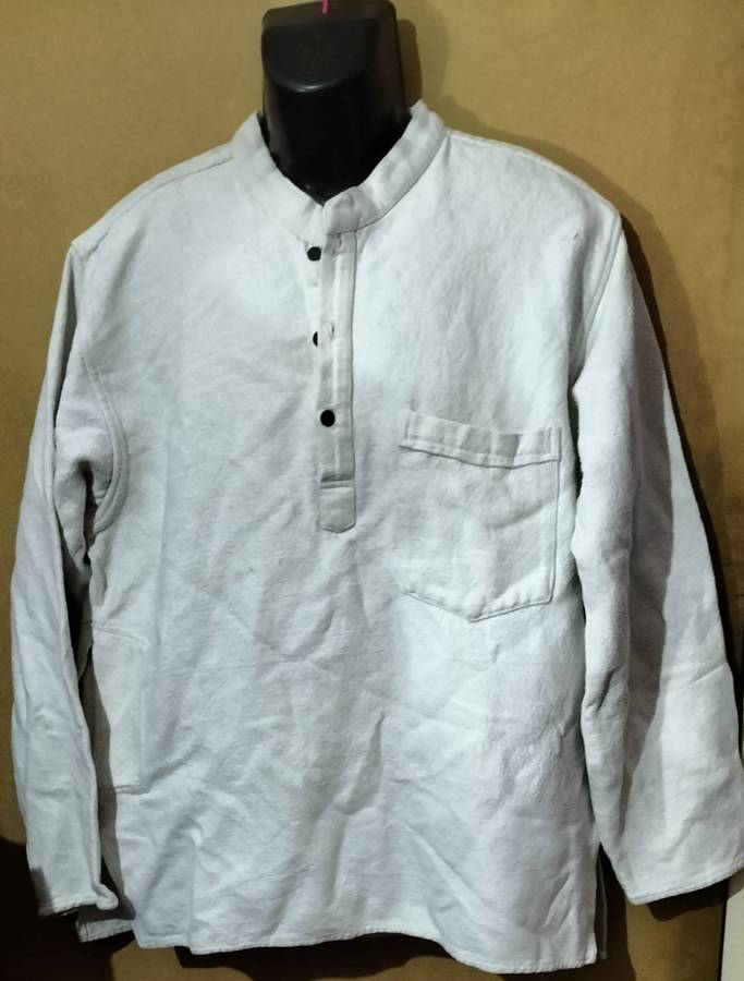 Mens - Thick White Shirt - Make - Papagayo - Size - no size