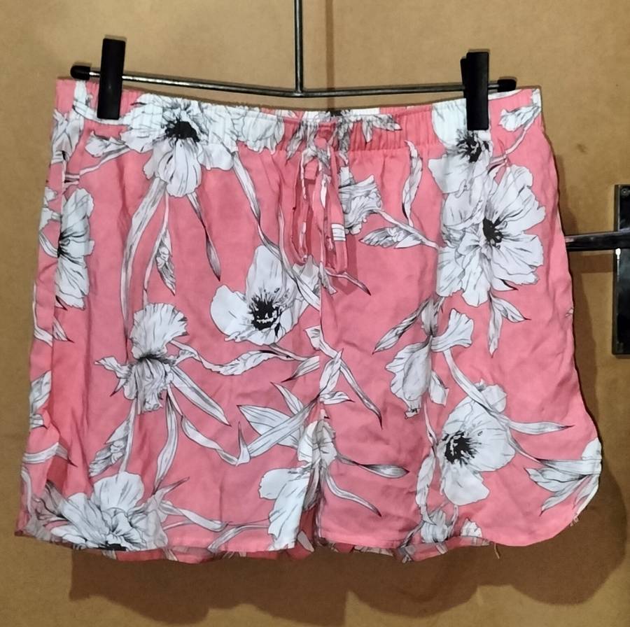 Ladies -Multicolored Pajama Shorts - Make - Real Dream - Size - M