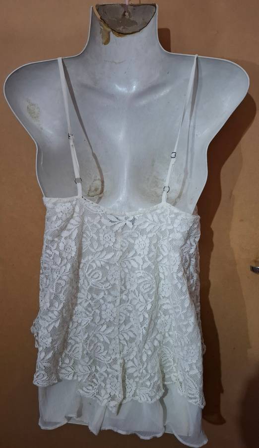 Ladies - White Top - Make - Cherokee - Size - XS