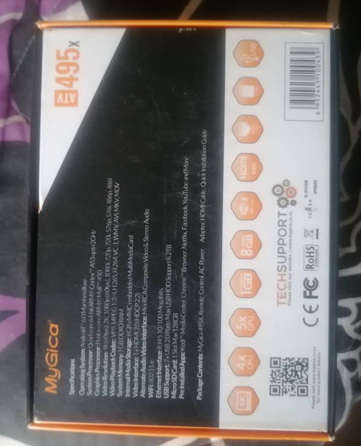 Xbox 360 and mygiga smart box for sale