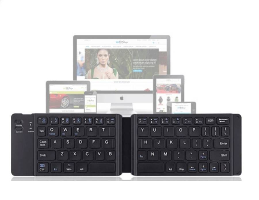 Mini Wireless Bluetooth Folding Keyboard