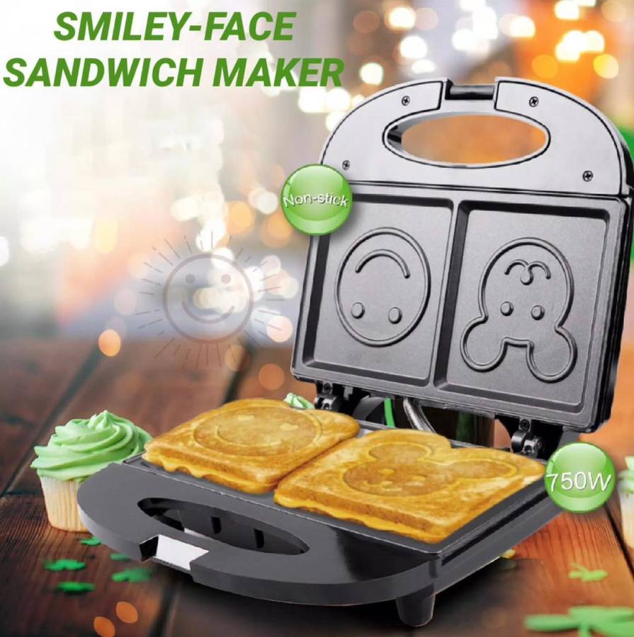 SMILEY FACE SANDWICH MAKER