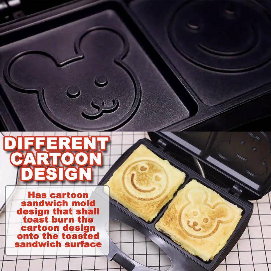 SMILEY FACE SANDWICH MAKER