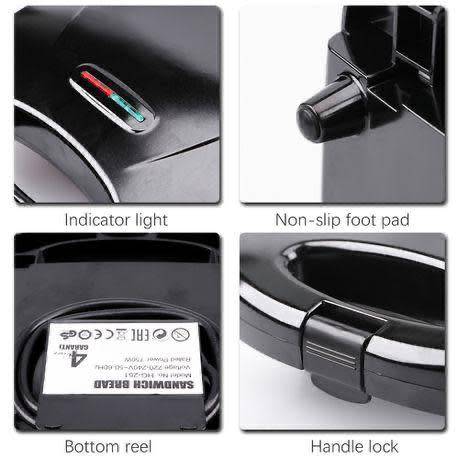 SMILEY FACE SANDWICH MAKER