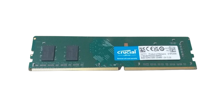 Crucial 8GB 3200MHz DDR4 Desktop Memory !Open Box! **Tested Working**