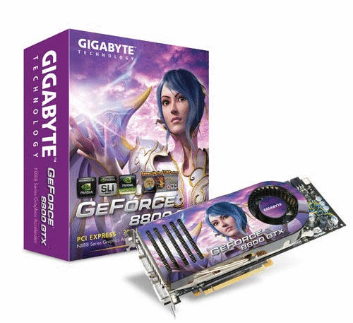 Gigabyte 8800 GTX 768mb Plus Game
