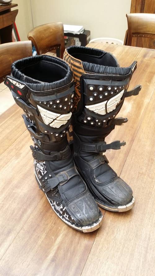 Fly Racing Maverik MX Boots - Black