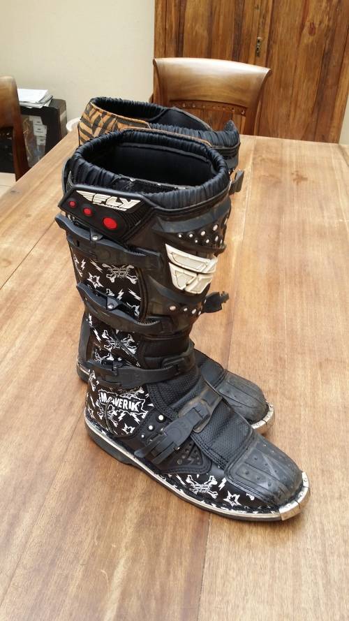 Fly Racing Maverik MX Boots - Black