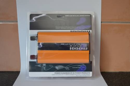 Inverter 1000w (power based on amps not based on peak power)