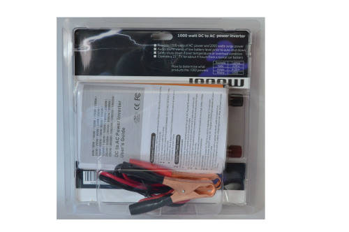 Inverter 1000w (power based on amps not based on peak power) Inverter 1000w (power based on amps not