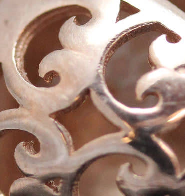 HEAVY BLACK, CREAM, TAN AAA QUALITY CUBIC ZIRCONIA ANIMAL PRINT ROSE GOLD HUE STERLING EARRINGS