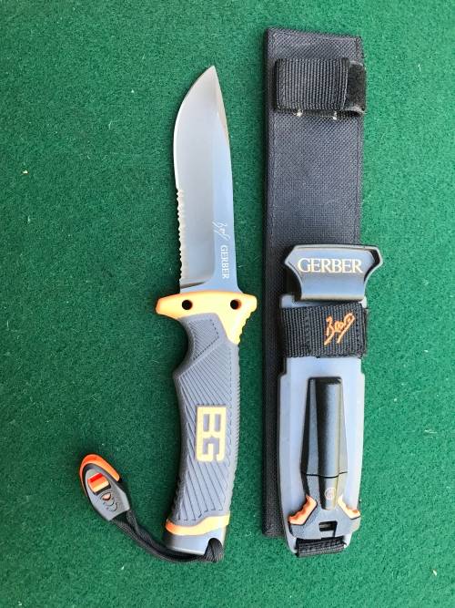 BEAR GRYLLS-SURVIVAL SERIES ULTIMATE KNIFE BY GERBER
