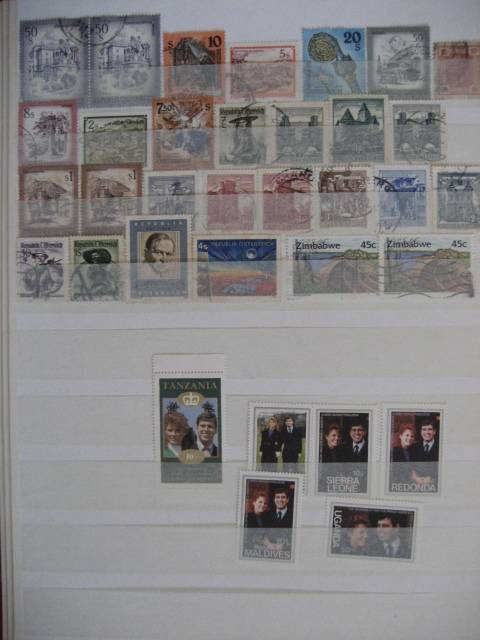 STOCKBOOK LIGHTHOUSE 16 PAGE INCL STAMPS, SHEETS, CONTROLS, ADDITIONAL SCANS SEE BELOW