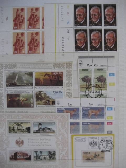 STOCKBOOK LIGHTHOUSE 16 PAGE INCL STAMPS, SHEETS, CONTROLS, ADDITIONAL SCANS SEE BELOW