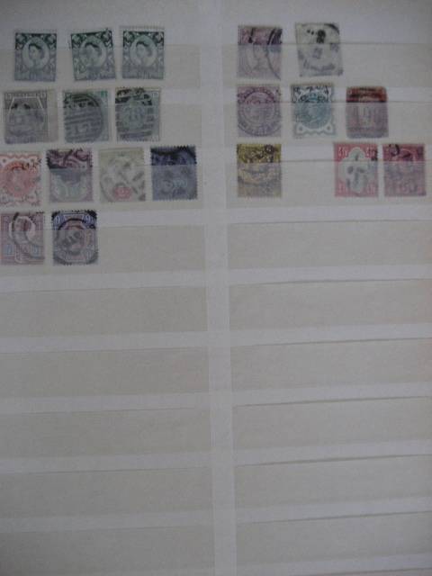 STOCKBOOK LIGHTHOUSE 16 PAGE (NO2) INCL STAMPS SEE BELOW