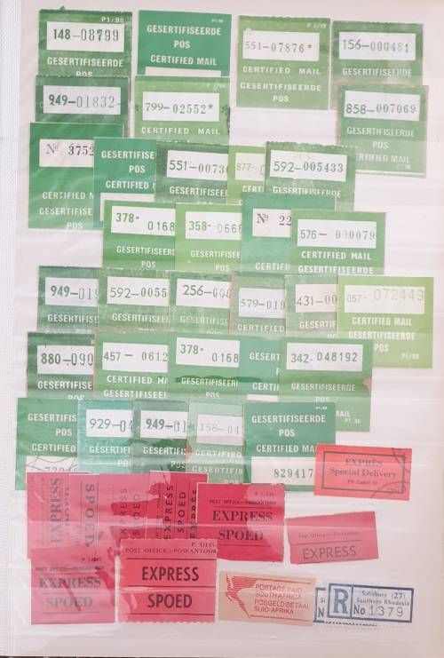 REVENUE STAMPS IN GOOD STOCKBOOK 14 SCANS