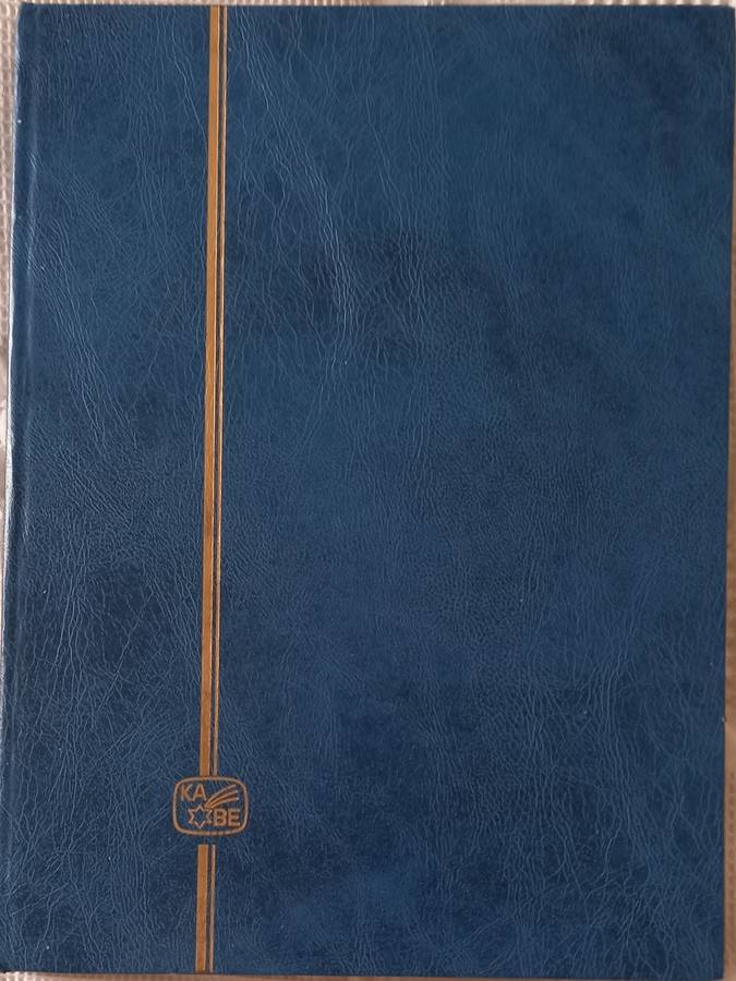 STOCKBOOK KABE 8 PAGE 16 SIDES VERY CLEAN FILLED WITH A FEW STAMPS