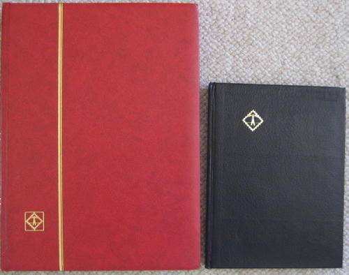 2  LIGHTHOUSE STOCKBOOKS IN GOOD CONDITION SEE BELOW