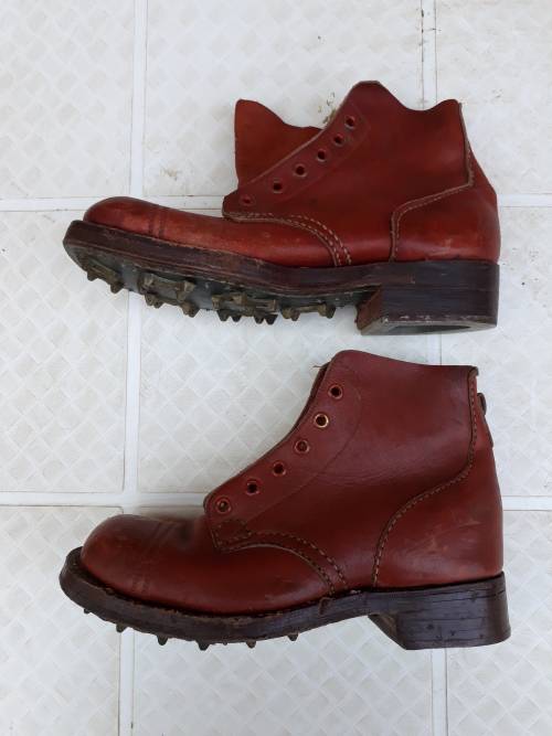 WW2 Australian Infantry Boots, Jungle Pattern