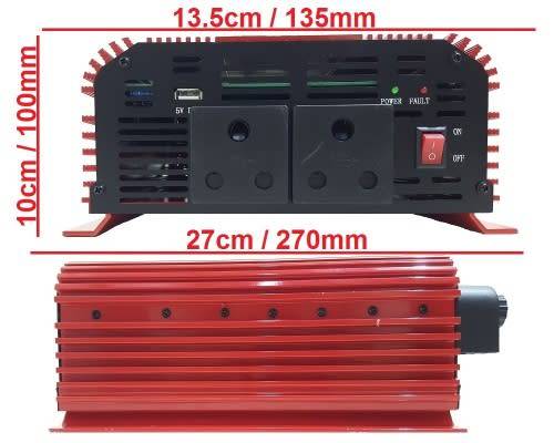 2000W Inverter 100Ah Deep Cycle Solar Battery Combo