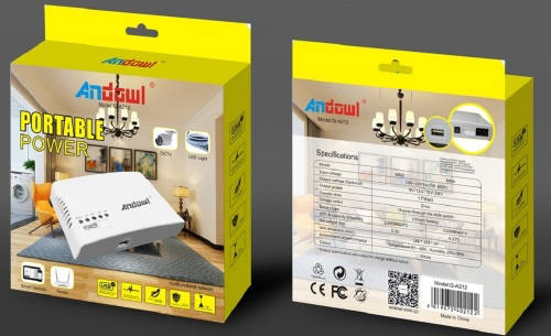 Mini Power Supply - Battery Backup - 8800mAh Mini UPS Power Supply for Routers, Mobiles and More