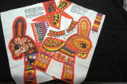 ZONK the DONK, a cut and sew toy incl instructions