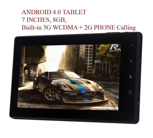 Android 4.0 Version Tablet, 7 INCHES, 8GB, Built-in 3G WCDMA + 2G PHONE, 3D, WIFI , HDMI , G-SENSOR