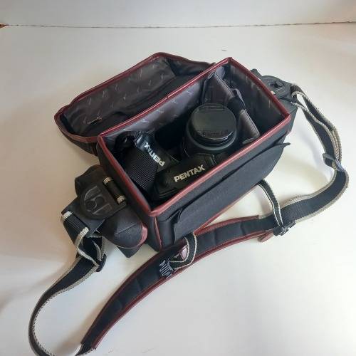 Pentax Z-70 Film Camera with Optical Lens and Bag