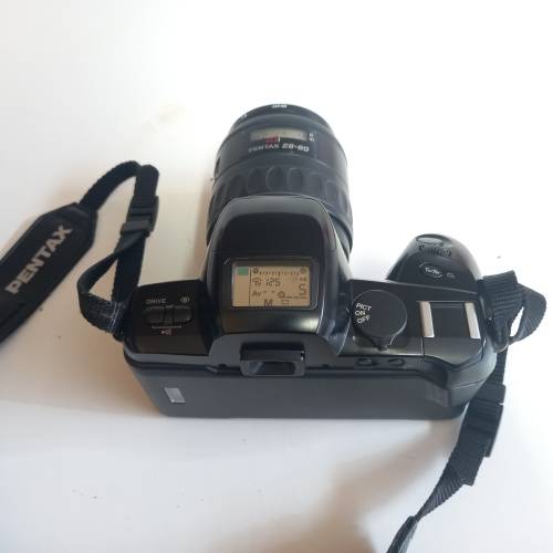 Pentax Z-70 Film Camera with Optical Lens and Bag