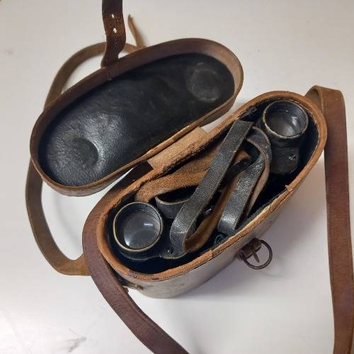 WW1 Era C.P. Goerz Berlin Neo-Trieder Binoculars 8x